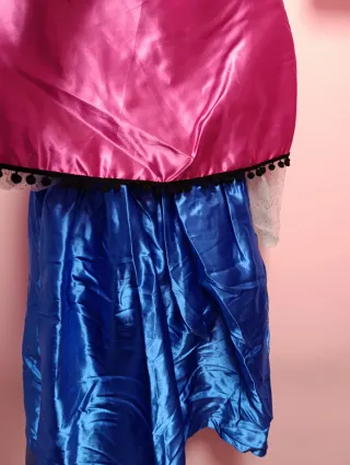 Disfraz Frozen Anna Deluxe Talla 8/10 años