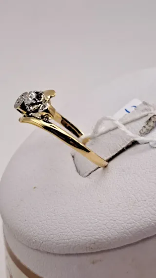 Anillo Oro 18k Diamantes