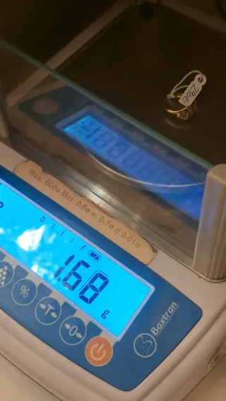 Anillo Oro 18k Diamantes