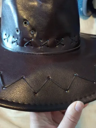 Sombrero Oeste Disfraz Marrón