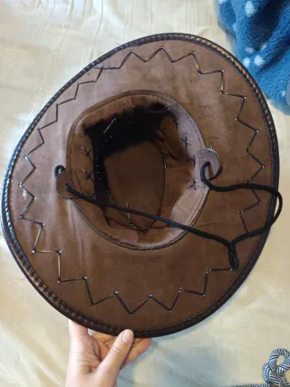 Sombrero Oeste Disfraz Marrón