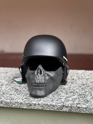 2 Maschera Teschio per Casco Sci/Snowboard/Skate