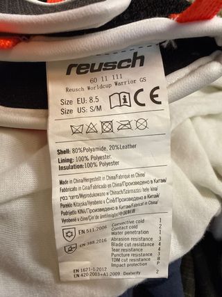 Guanti Sci Reusch Racing Warrior World Cup