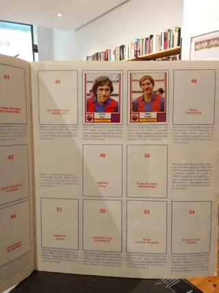 Álbum Fútbol 83 Panini