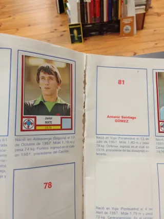 Álbum Fútbol 83 Panini