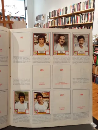 Álbum Fútbol 83 Panini