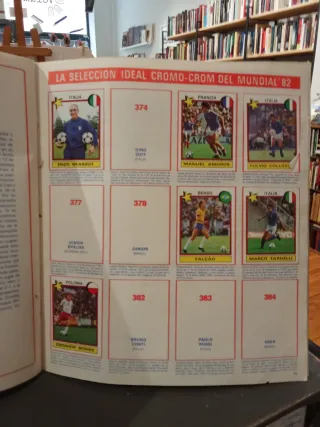 Álbum Fútbol 83 Panini