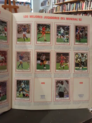 Álbum Fútbol 83 Panini