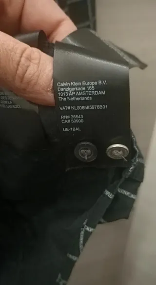 Camicia Calvin Klein a quadri uomo