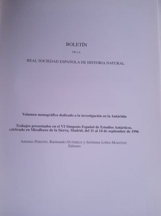 Boletines de la Real Sociedad Española de Historia