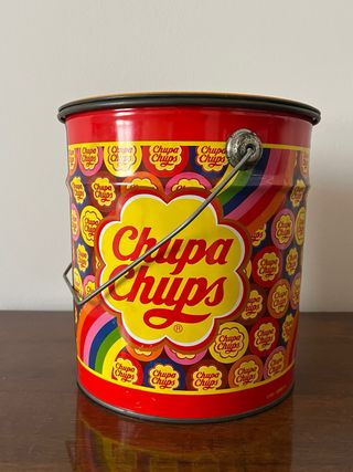 Secchiello Chupa Chups vintage anni 90