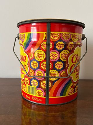 Secchiello Chupa Chups vintage anni 90