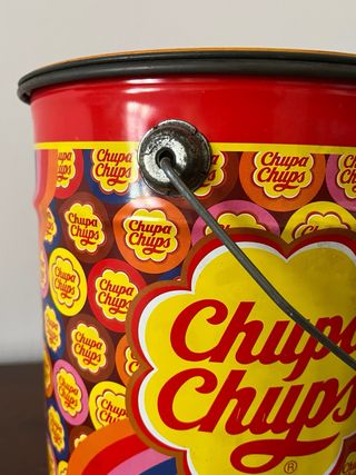 Secchiello Chupa Chups vintage anni 90