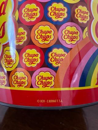 Secchiello Chupa Chups vintage anni 90