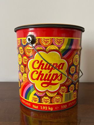 Secchiello Chupa Chups vintage anni 90