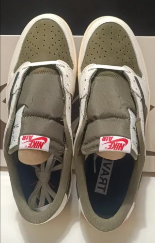 Jordan 1 Low Travis Scott Olive Talla 45
