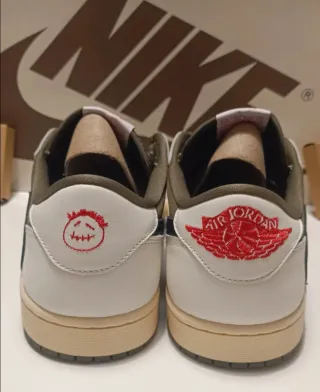 Jordan 1 Low Travis Scott Olive Talla 45