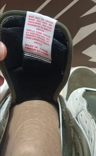 Jordan 1 Low Travis Scott Olive Talla 45