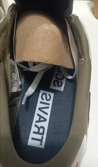 Jordan 1 Low Travis Scott Olive Talla 45