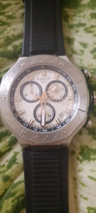 Tissot Cronógrafo T-Race Negro/Plata