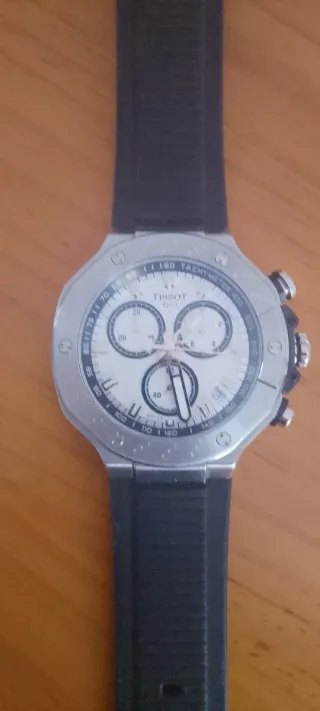 Tissot Cronógrafo T-Race Negro/Plata