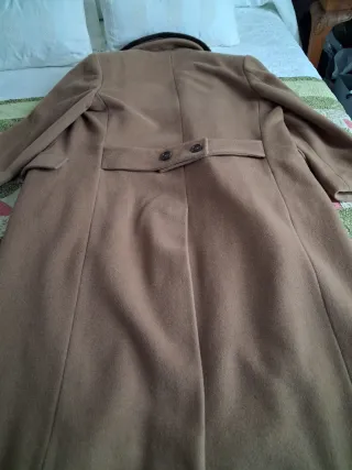 Abrigo  Camel Lana y Mohair