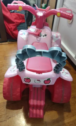 Moto Quad Hello Kitty Rosa