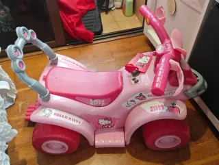 Moto Quad Hello Kitty Rosa