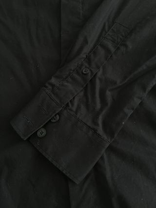 Camisa Negra Slim Fit Talla M Springfield