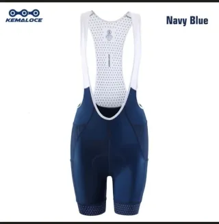KEMALONCE Pantaloni Ciclismo Donna Taglia S Blu