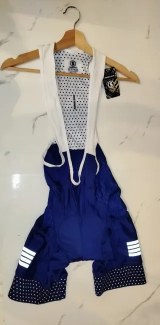 KEMALONCE Pantaloni Ciclismo Donna Taglia S Blu