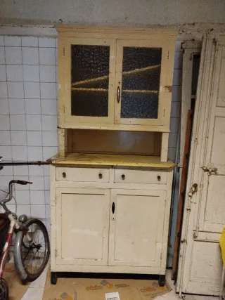 Alacena cocina rústica vintage madera antigua