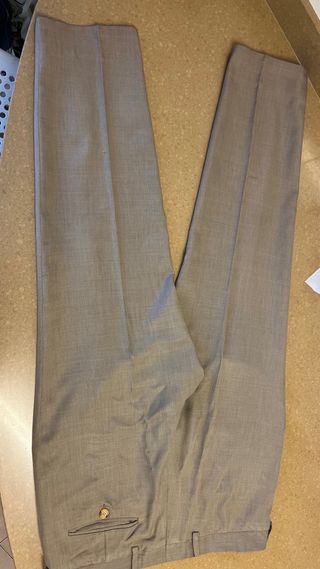 Pantalón de vestir caballero beige