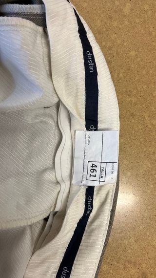 Pantalón de vestir caballero beige