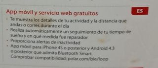 Pulsera Polar Loop + Cargador