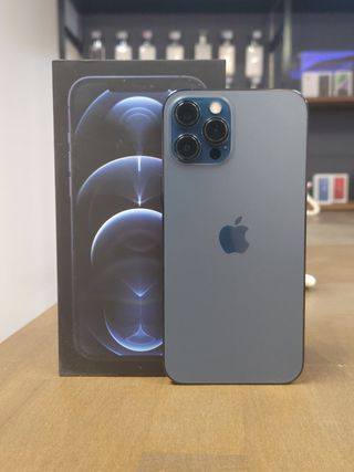 IPHONE 12 PRO MAX 256GB AZUL 100% BATERÍA