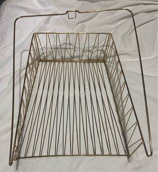 Bandeja Metálica Ikea Dorada