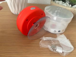 Altavoz música ventosa resistente agua