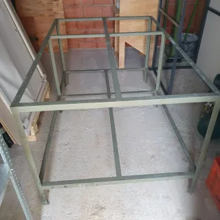 Estructura metálica mesa de trabajo 1.50*2.0*0.86m