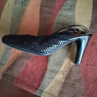 Zapatos Pitillos Negros Talla 38