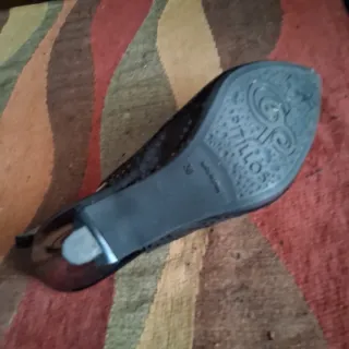 Zapatos Pitillos Negros Talla 38