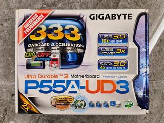 Placa Base Gigabyte GA-P55A-UD3 + Xeon X3450