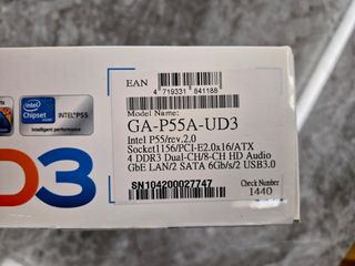 Placa Base Gigabyte GA-P55A-UD3 + Xeon X3450