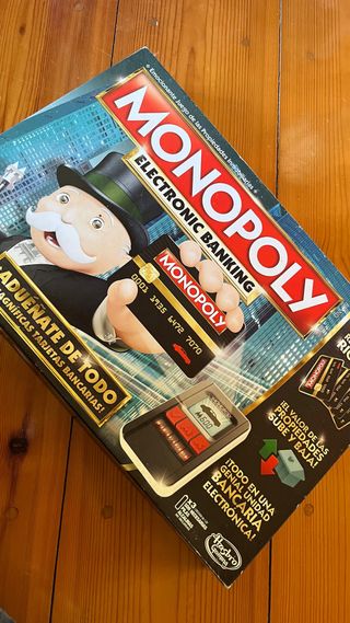 Monopoly Electrónico Banking Juego Mesa