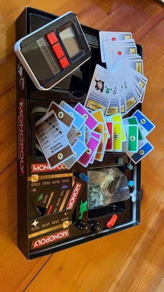 Monopoly Electrónico Banking Juego Mesa