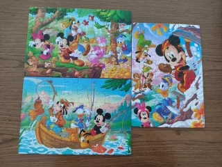 Puzzle Disney Mickey y Amigos 3x48 piezas