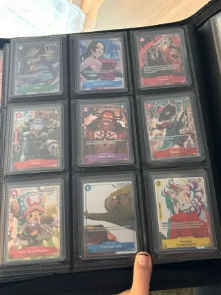Colección cartas One Piece (no caben las fotos)