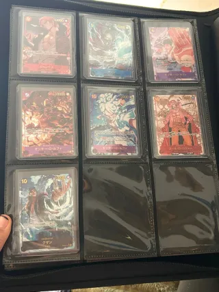 Colección cartas One Piece (no caben las fotos)