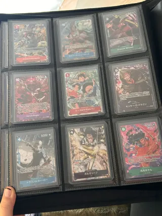 Colección cartas One Piece (no caben las fotos)