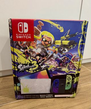 Nintendo Switch OLED Splatoon 3 Edición